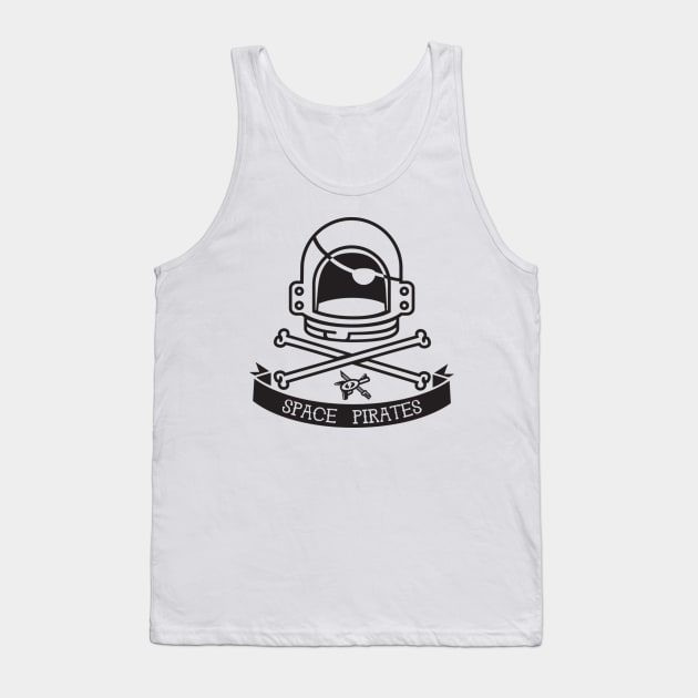 Space Pirate Tank Top by parallelish